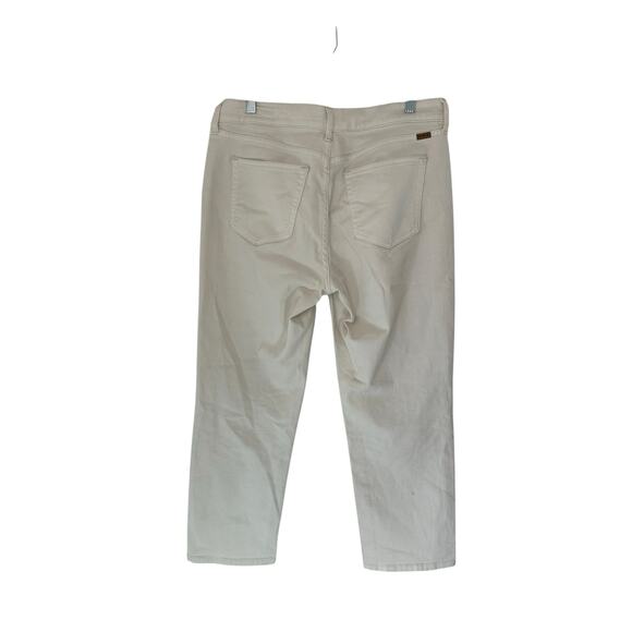 AYR Cream Casual Everyday High Rise The Beat Drop Ankle Cropped Jeans Size 30 - Picture 9 of 12